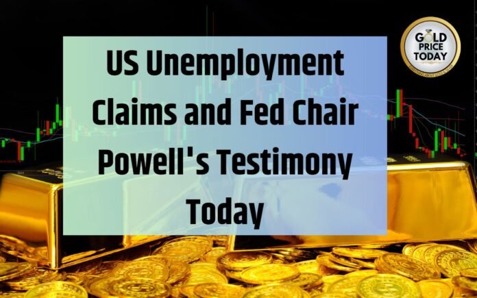 US Unemployment Claims and Fed Chair Powell's Testimony Today