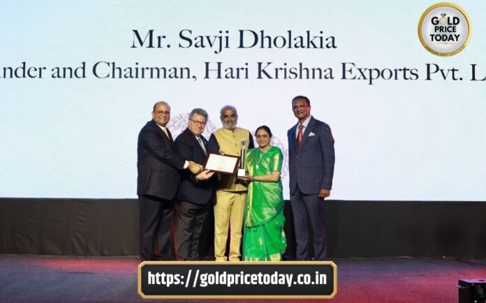 GJEPC CIBJO AWARD SAVJI DHOLAKIA HARI KRISHNA EXPORTS