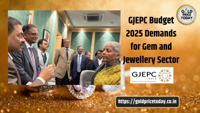 GJEPC Budget 2025 Demands for Gem and Jewellery Sector
