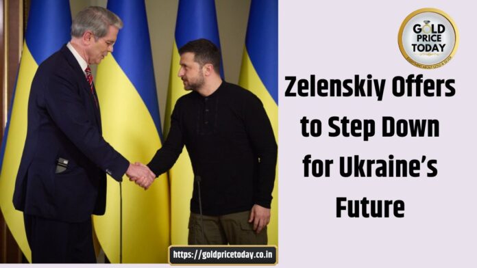 Zelenskiy Offers to Step Down