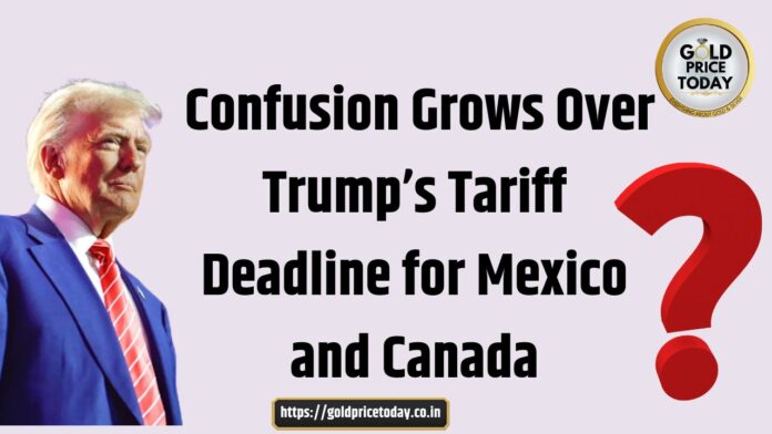 confusion over Canada Mexico tariff