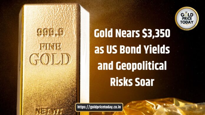 Gold Nears $3,350