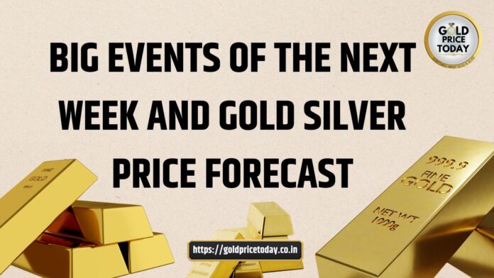 Big events of the week gold silver prediction