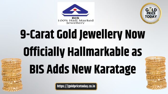 9 carat gold jewellery hallmark