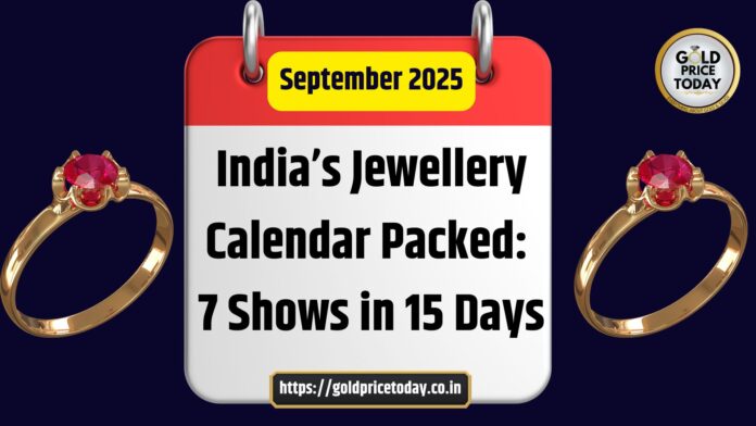 India’s Jewellery Calendar Packed