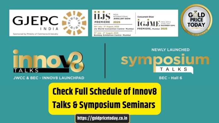 Innov8 talks full schedule IIJS 2025