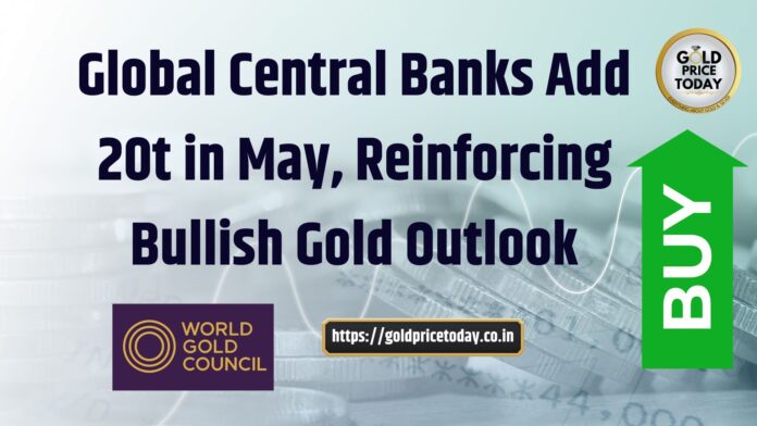 central bank bought gold in may