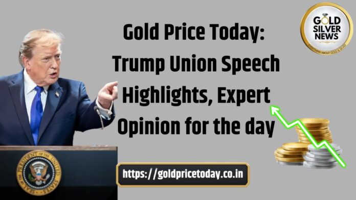 Gold Price Today: Gold, Silver Open Strong on MCX; Key Highlights from Trump’s State of the Union Speech