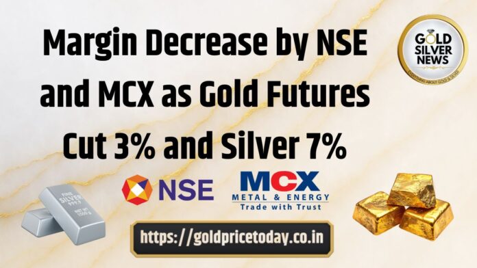 Margins Decrease by NSE and MCX as Gold Futures Cut 3% and Silver 7%