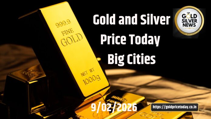gold silver price 9 Feb