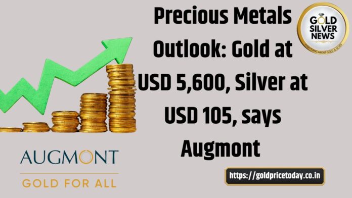 Gold Silver Outlook: Augmont Sees Gold at USD 5,600, Silver at USD 105 in Global Markets