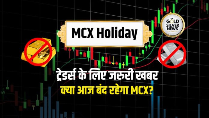 MCX Holiday Today