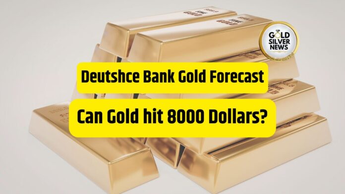 Deutsche Bank Gold Forecast