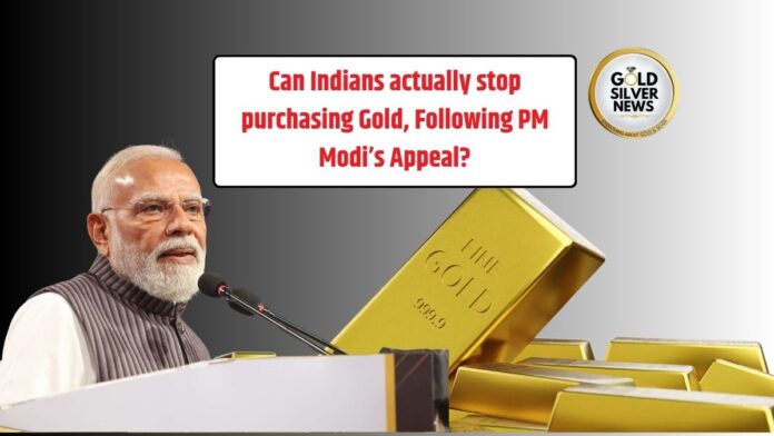 PM Modi Gold Appeal