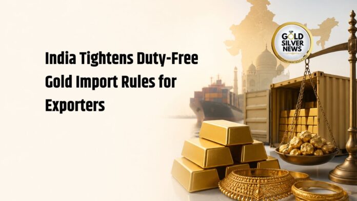 India Tightens Gold Import
