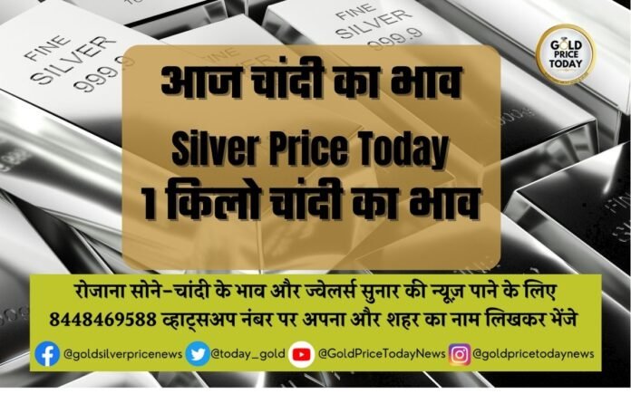 Silver price today Chandi ka bhav 29 April 2023