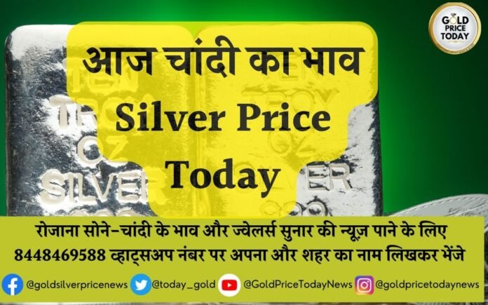 आज चांदी का भाव Silver Price Today