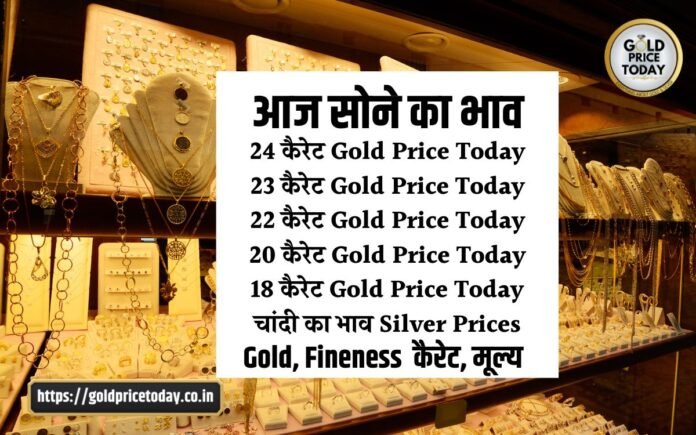 gold price today 22 November 2021 carat, fineness, Gold silver prices