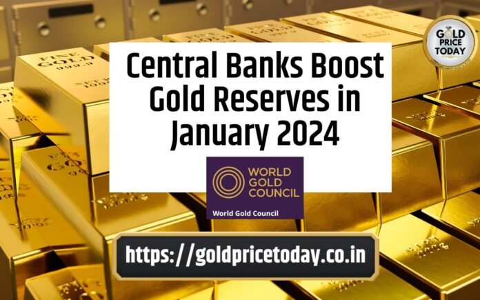 Central Bank Gold Buying January 2024