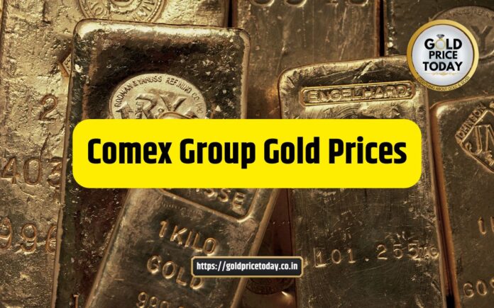 Comex Group Gold Prices 3 Sept