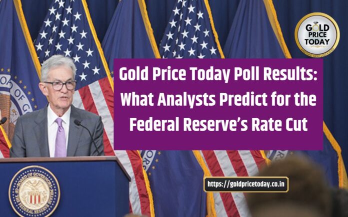 US Fed meet today gold price today poll india analyst