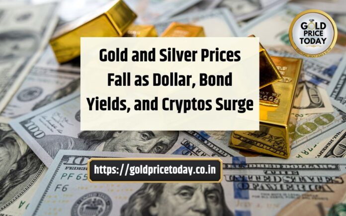 big fall gold and silver prices