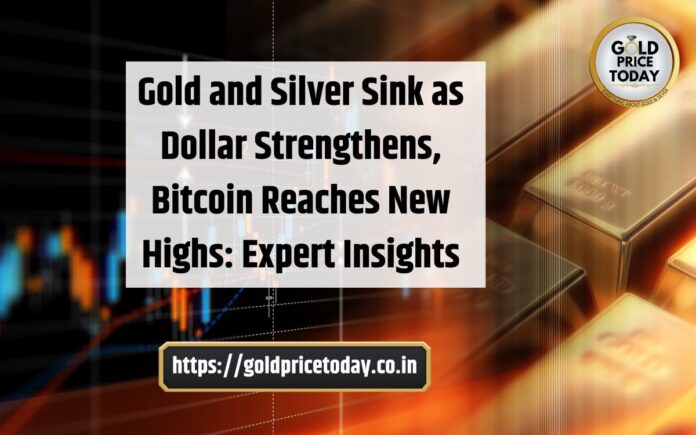 big fall in gold and silver prices