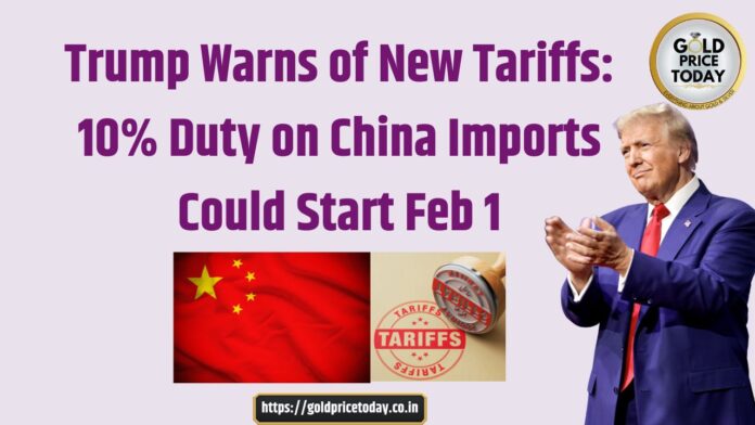 10% Duty on China Imports Trump