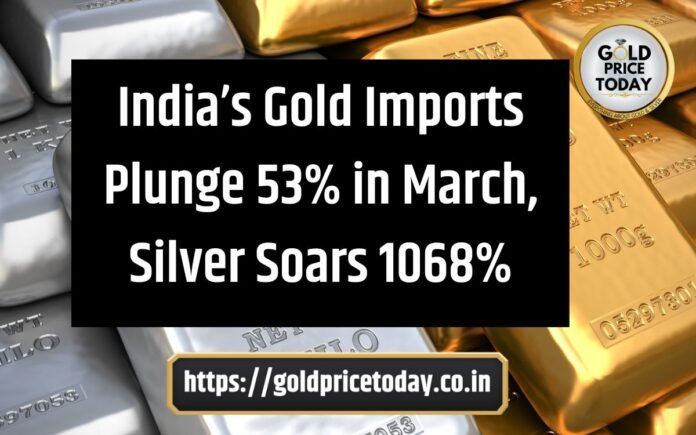India’s Gold Imports Plunge 53% in March